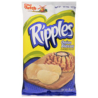 Old Dutch  Ripples Potato Chips, Onion Blossom, 8 Ounce