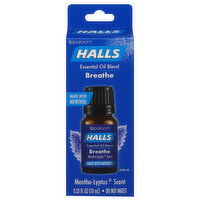 SpaRoom Halls Essential Oil Blend, Refresh, Mentho-Lyptus Scent, 0.33 Fluid ounce