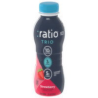 Ratio Dairy Drink, Strawberry, 7 Fluid ounce