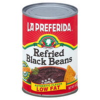 La Preferida Black Beans, Refried, 16 Ounce