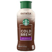 Starbucks Coffee Beverage, Premium, Dark Chocolate, Oatmilk, Cold Brew, 40 Fluid ounce