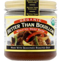 Better Than Bouillon Premium Organic Beef Base, 8 Ounce