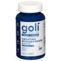 Goli Nutrition Zero Sugar Gummies Creatine Monohydrate, 60 Each