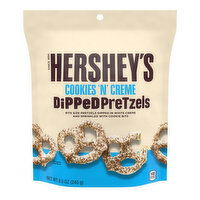 Hershey's Pretzels, Dipped, Cookies 'n' Creme, 8.5 Ounce