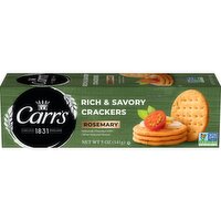 Carr's Crackers, Rosemary, 5 Ounce