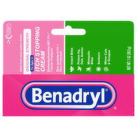 Benadryl Original Strength For Ages 2+ Itch Stopping Cream, 1 Ounce