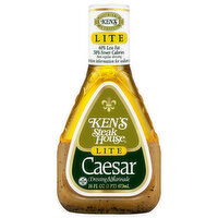 Ken's Steak House Lite Caesar Dressing & Marinade, 16 Fluid ounce