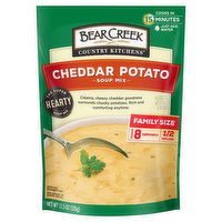 Bear Creek Country Kitchens Soup Mix, Cheddar Potato, Family Size, 11.5 Ounce