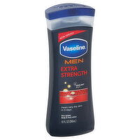 Vaseline Body & Face Lotion, Non-Greasy, Extra Strength, Men, 10 Fluid ounce