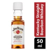 Jim Beam Bourbon Whiskey, 50 Millilitre