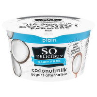 So Delicious Dairy Free Yogurt Alternative, Coconutmilk, Plain, 5.3 Ounce