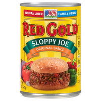 Red Gold Sauce, Original, Sloppy Joe, 15 Ounce