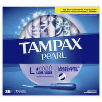 Tampax Pearl Tampax Pearl Tampons, Light 36 Ct, 36 Each