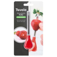 Tovolo Strawberry Huller, Push & Hull, 1 Each