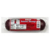 Ambassador Summer Sausage, Beef, 12 Ounce