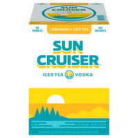 Sun Cruiser Lemonade + Iced Tea Iced Tea Vodka, 4 Each