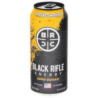 Black Rifle Coffee Company Zero Sugar Project Mango Energy Drink, 16 Fluid ounce