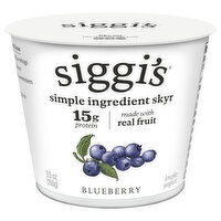 Siggi's Yogurt, Lowfat, Blueberry, 5.3 Ounce