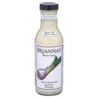 Briannas Home Style Classic Buttermilk Ranch Dressing, 12 Fluid ounce