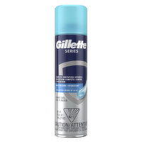 Gillette Gillette Series Series Moisturizing Shave Gel for men with Cocoa Butter, 7 Ounce