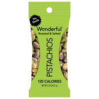 Wonderful Roasted & Salted Pistachios, 0.75 Ounce