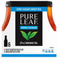 Pure Leaf Zero Sugar Brewed Sweet Tea, 6 Each