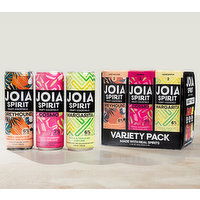 Joia Sparkling Cocktails, Variety Pack, 72 Fluid ounce