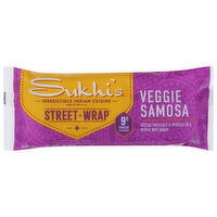 Sukhi's Street Wrap, Veggie Samosa, 5.5 Ounce