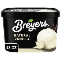 Breyers Natural Vanilla, 48 Ounce