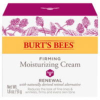 Burt's Bees Renewal Moisturizing Cream, Firming, 1.8 Ounce