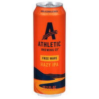 Athletic Brewing Co Hazy IPA Free Wave Beer, 19.2 Fluid ounce