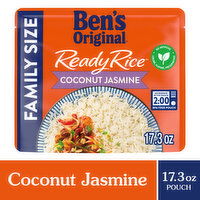 Ben's Original Ready Rice Rice, Coconut Jasmine, Family Size, 17.3 Ounce