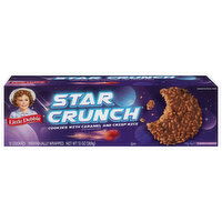 Little Debbie Star Crunch Cookies with Caramel and Crisp Rice, 12 Each