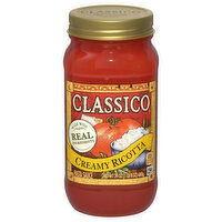 Classico Pasta Sauce, Creamy Ricotta, 24 Ounce