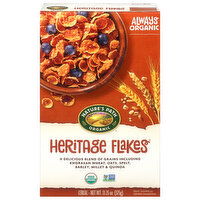 Nature's Path Organic Cereal, Heritage Flakes, 13.25 Ounce