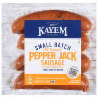 Kayem Sausage, Pepper Jack, 12 Ounce