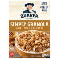 Quaker Simply Granola, Oats Honey & Almonds, 24.1 Ounce