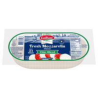 Galbani Sliced Cheese, Fresh Mozzarella, Thin, 16 Ounce