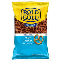 Rold Gold Pretzels, Fat Free, Original, Tiny Twists, 16 Ounce