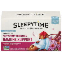 Celestial Seasonings Sleepytime Wellness Tea, Caffeine Free, Echinacea Immune Support, Tea Bags, 20 Each