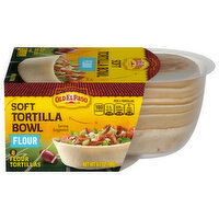 Old El Paso Tortilla Bowl, Flour, Soft, 8 Each