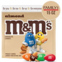 M&M'S M&M'S Almond Milk Chocolate Candy Bulk Bag, 15 Ounce
