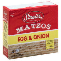 Streit's Matzos, Egg & Onion, 11 Ounce