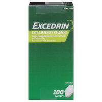 Excedrin Headache, Extra Strength, Caplets, 100 Each