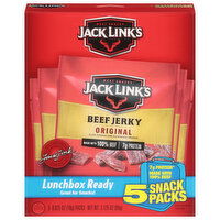 Jack Link's Beef Jerky, Original, 5 Each