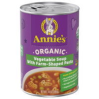 Annie's Organic Vegetable Soup with Farm-Shaped Pasta, 14 Ounce