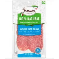 Fiorucci 100% Natural Uncured Hard Salami