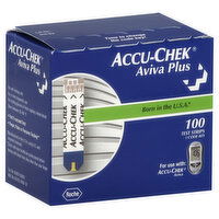 Accu-Chek Aviva Plus Test Strips, 100 Each
