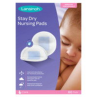 Lansinoh Nursing Pads, Stay Dry, 60 Each