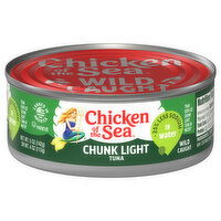 Chicken of the Sea Tuna, 25% Less Sodium, Chunk Light, 5 Ounce